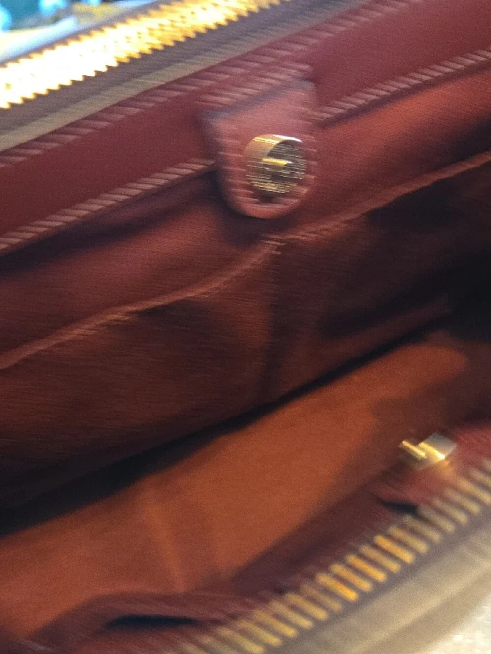 Coach Khaki Signature Satchel with Snake-Print Trim